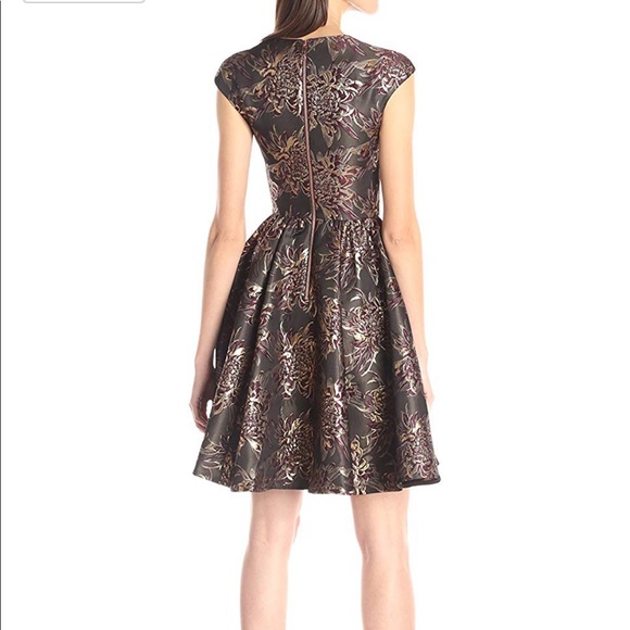 Ted Baker Laurey Floral Metallic dress - Picture 3 of 3